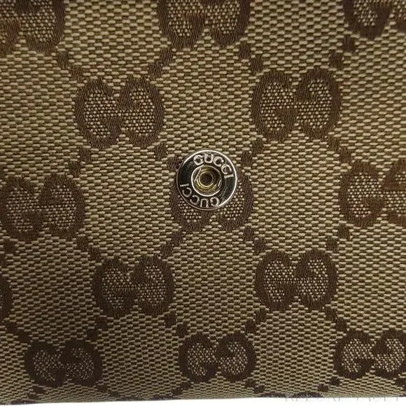 Abbey GG Canvas Continental Wallet - Picture 5 of 15